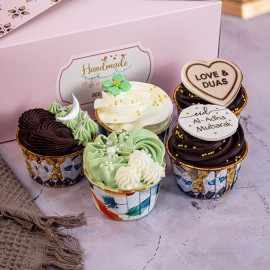 Eid Blessing Cupcake Box of 5