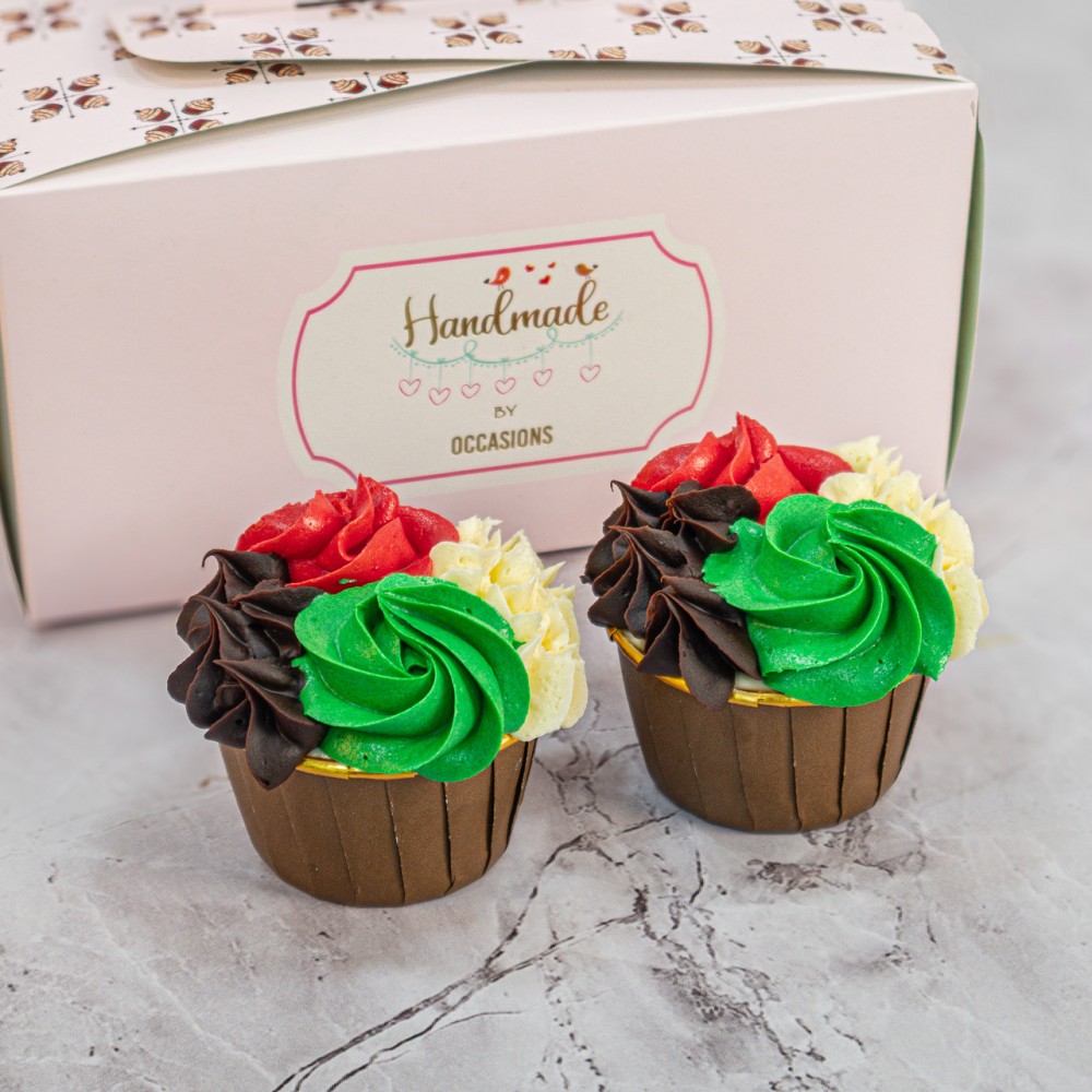 EID AL ETIHAD CUPCAKE BOX of 2