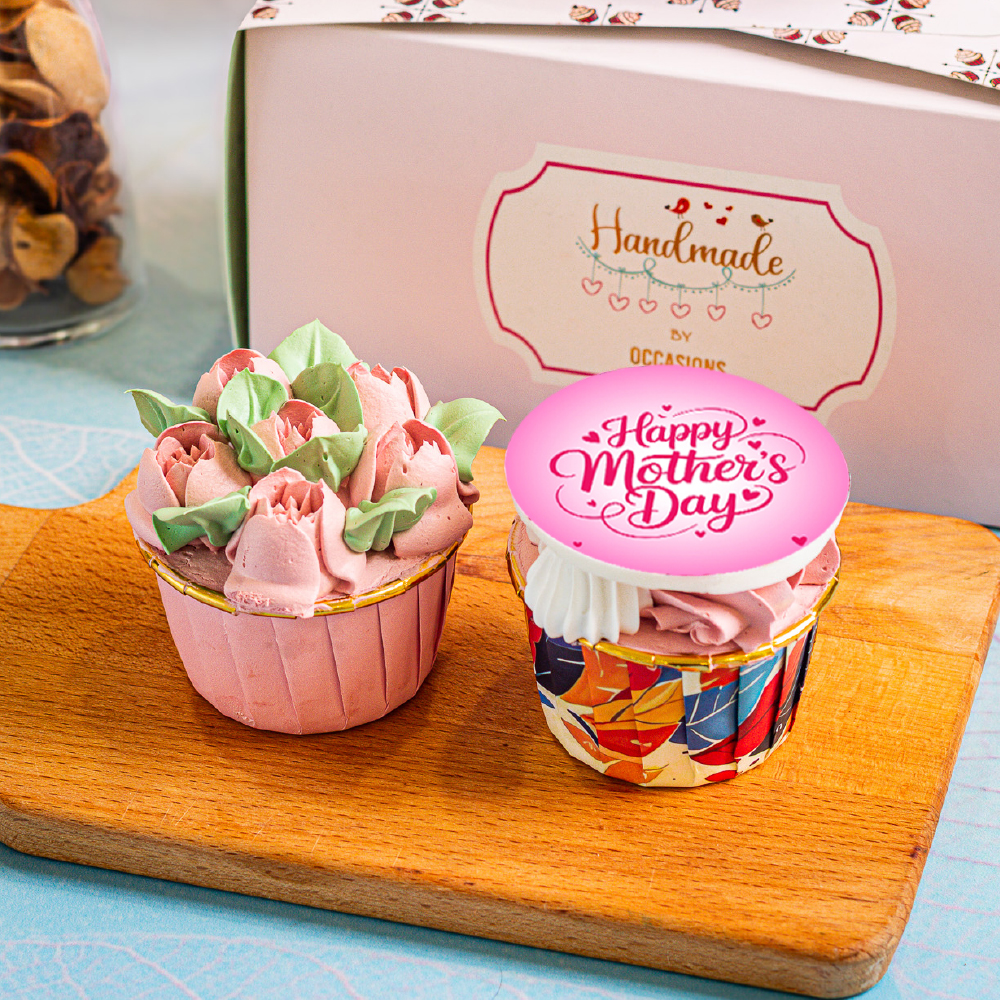MOTHER'S DAY CUPCAKE BOX OF 2