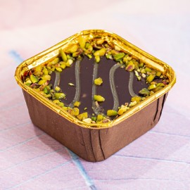 Pistachio Kunafa Brownie
