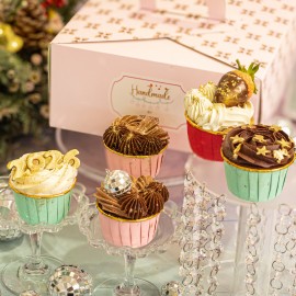 5pcs Dazzling 2026 Cupcakes (EGGFREE)
