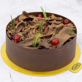 Dark Chocolate Cherry Cake