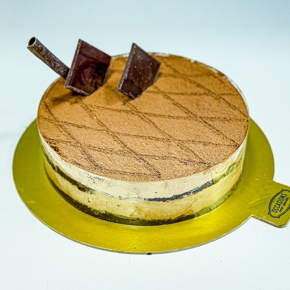 CAPPUCINO MOUSSE CAKE (EGGLESS)