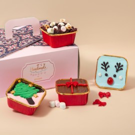 WINTER WONDERLAND BROWNIES BOX OF 4