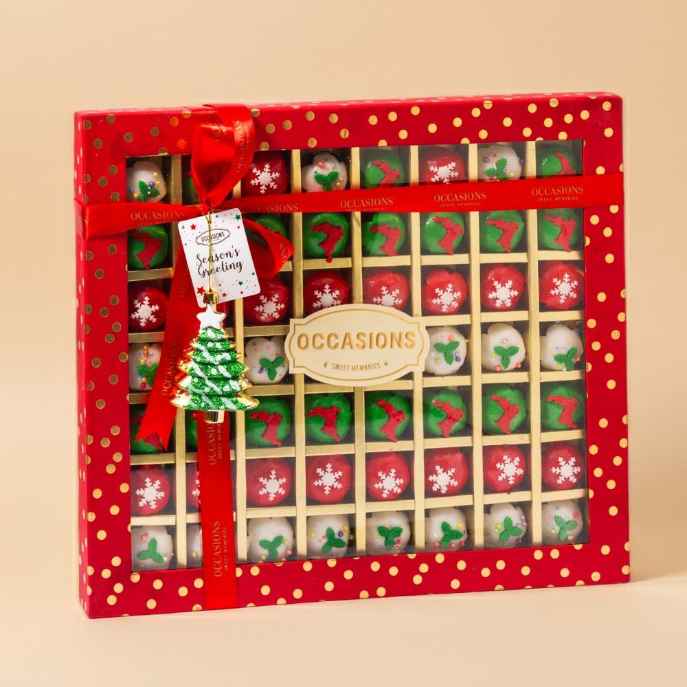 56 PCS FROSTED PLUM CAKE POPS