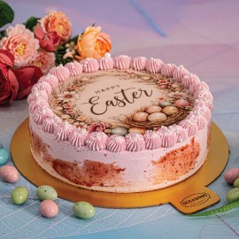 Strawberry Nest Cake