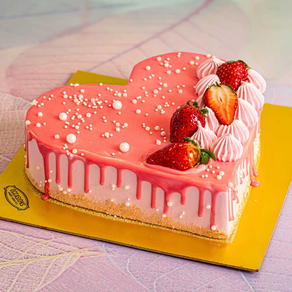 Strawberry dream cake