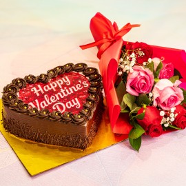 Choco truffle 6 flower love combo