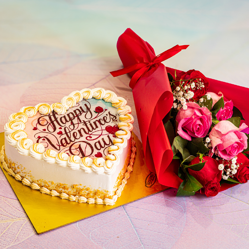 Butterscotch with 6 flower combo