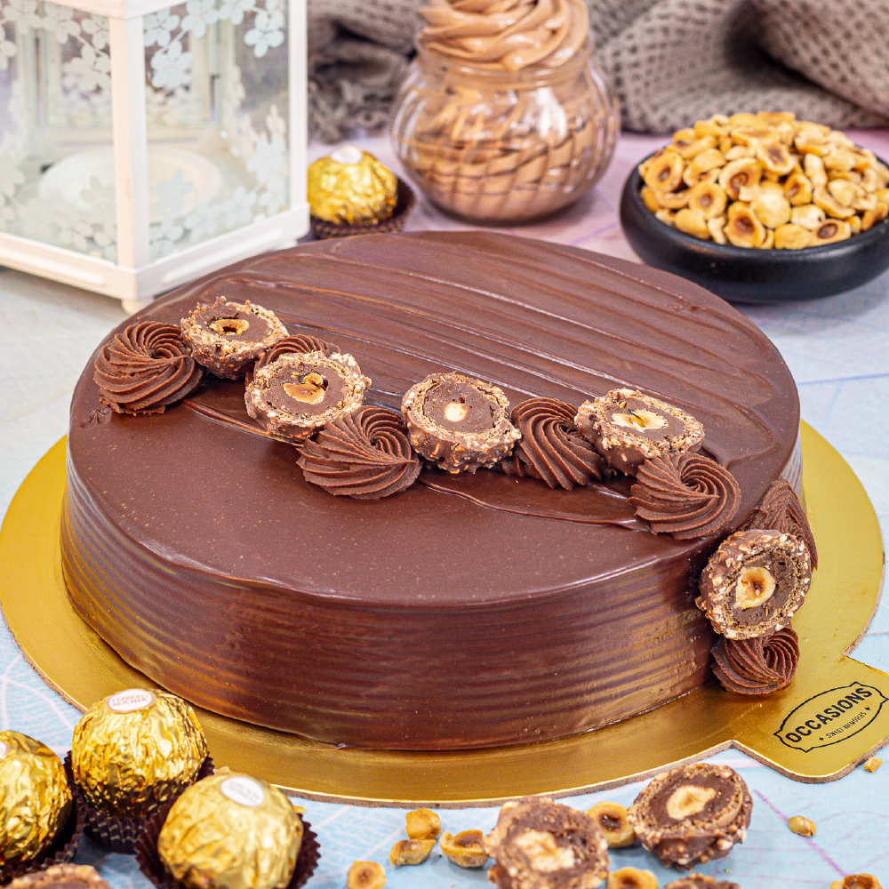 Ferrero Chocolate Cake