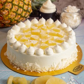 Rich Pineapple cake (Eggless)