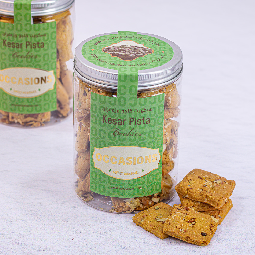 KESAR PISTA COOKIES