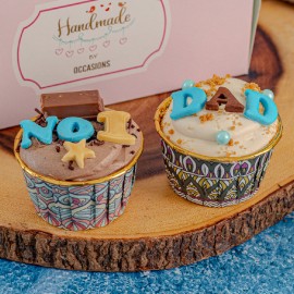 FATHER'S DAY CUPCAKE BOX OF 2