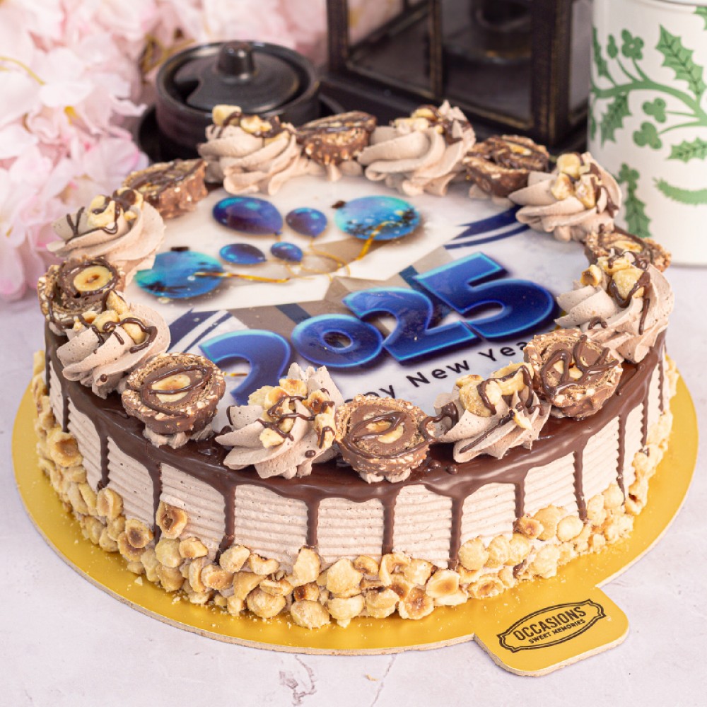 Ferrero Glittering Countdown Cake