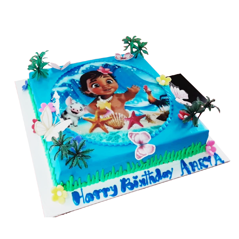 Amazon.com: Moana Birthday Cake Topper Set with Moana Figure and Decorative  Accessories (Unique Design) : Grocery & Gourmet Food