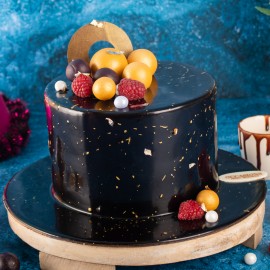 Perfect Galaxy Chocolate Cake