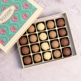 Assorted chocolate truffle box of 20