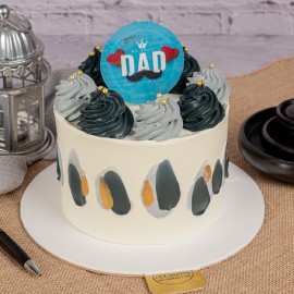 Courageous Dad Cake (Dutch Truffle)