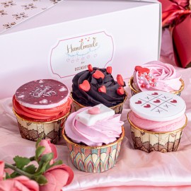 Valentine's Cupcakes Special Box of 5