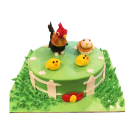 Bird Theme Cake 