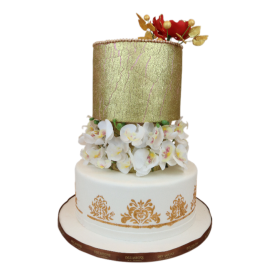Floral Wedding Cake – 2