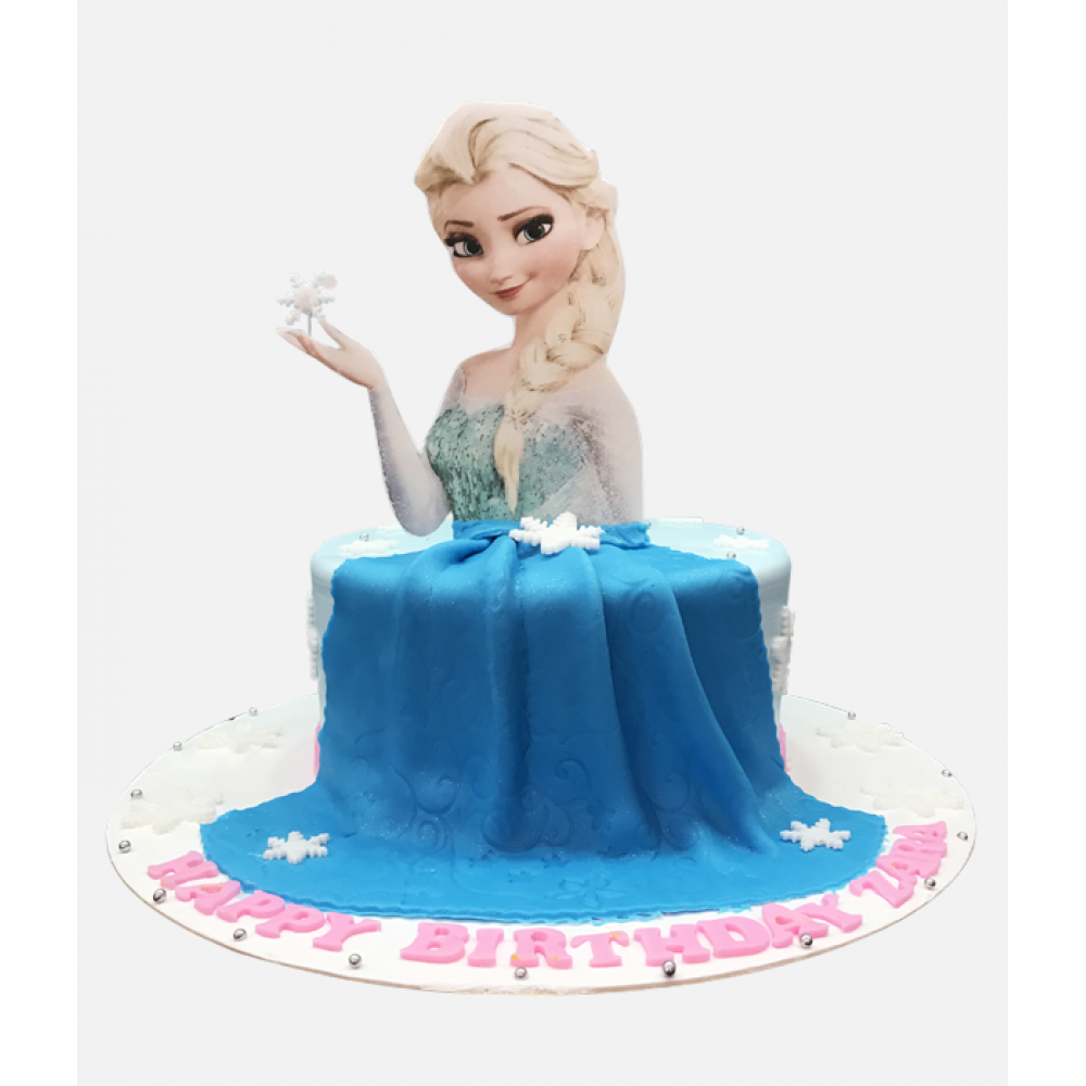 Frozen Theme Buttercream Cake