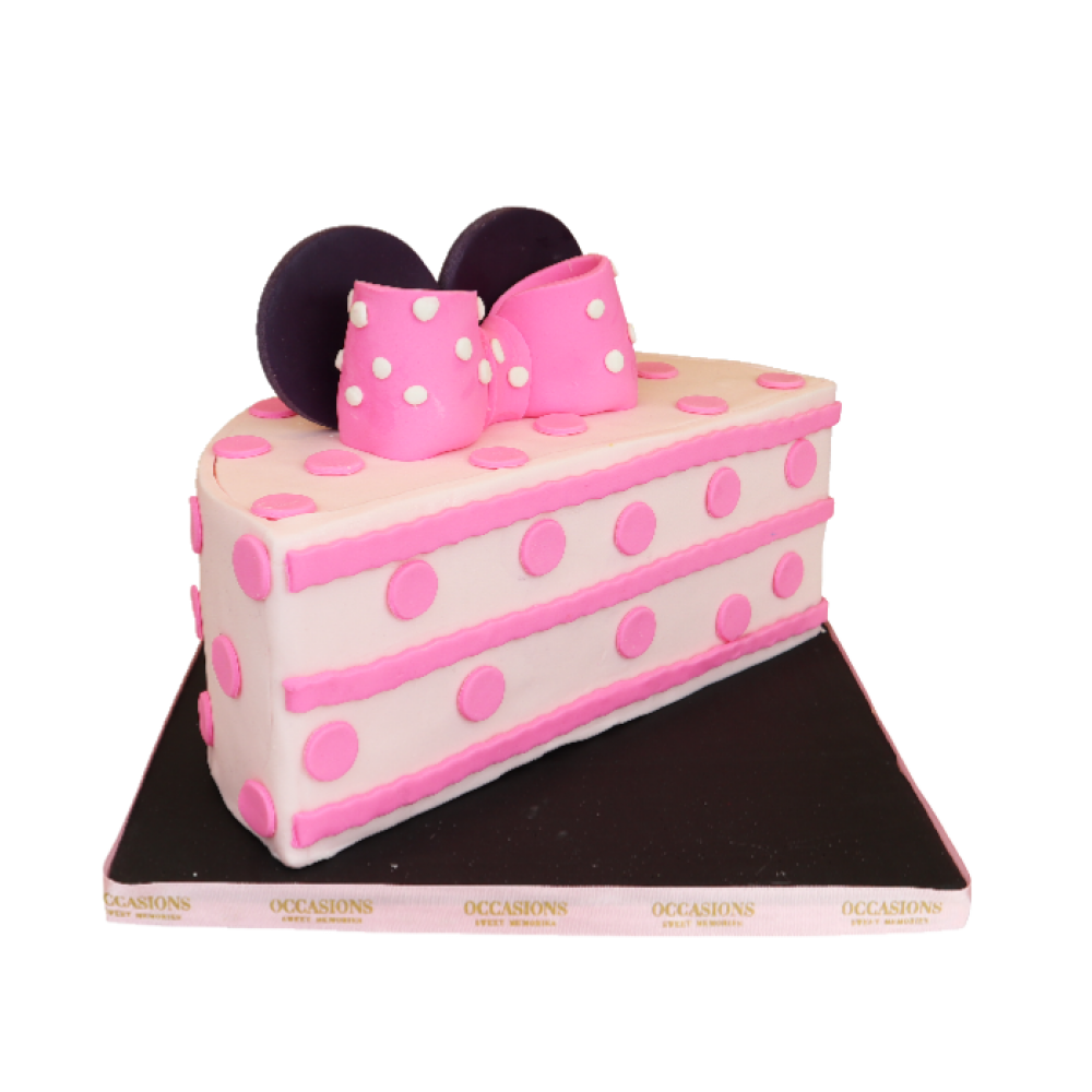 Half Cake with Bow