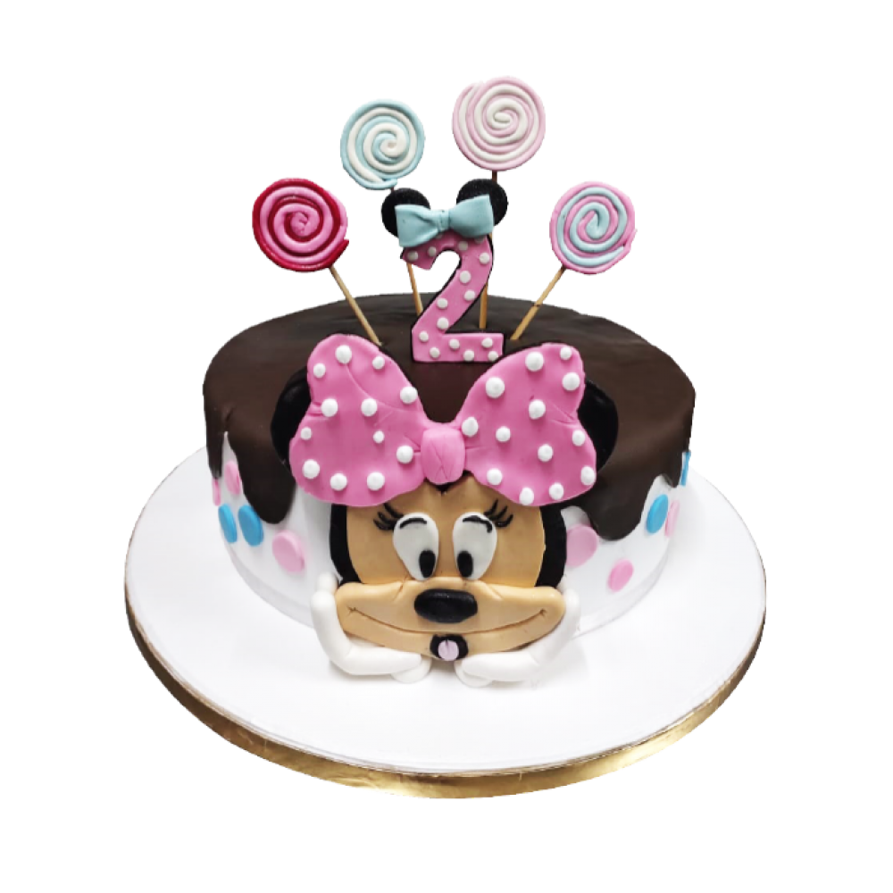 MICKEY WITH BOW CAKE
