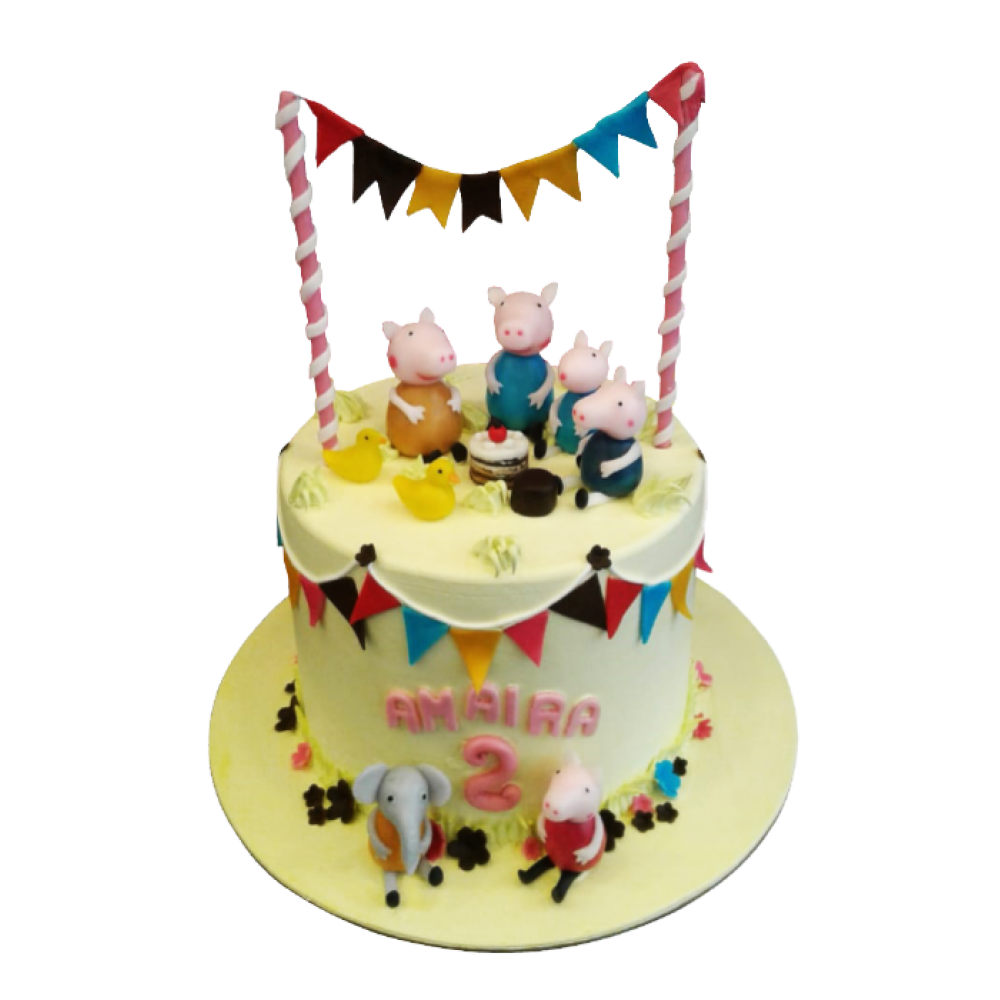 Peppa Pig | George Pig Cake - Milly Cupcakes