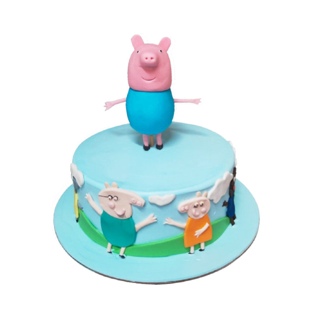 Peppa Pig Cake - 4