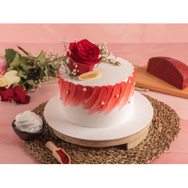 Valentine's Heart Cake Recipe - Happy Money Saver