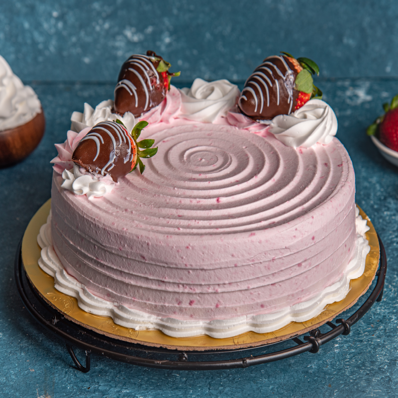 Strawberry Vanilla Cake