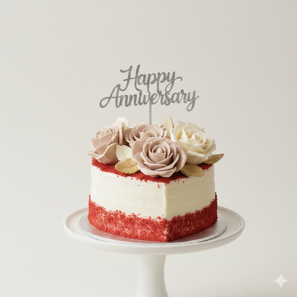 Anniversary custom cakes