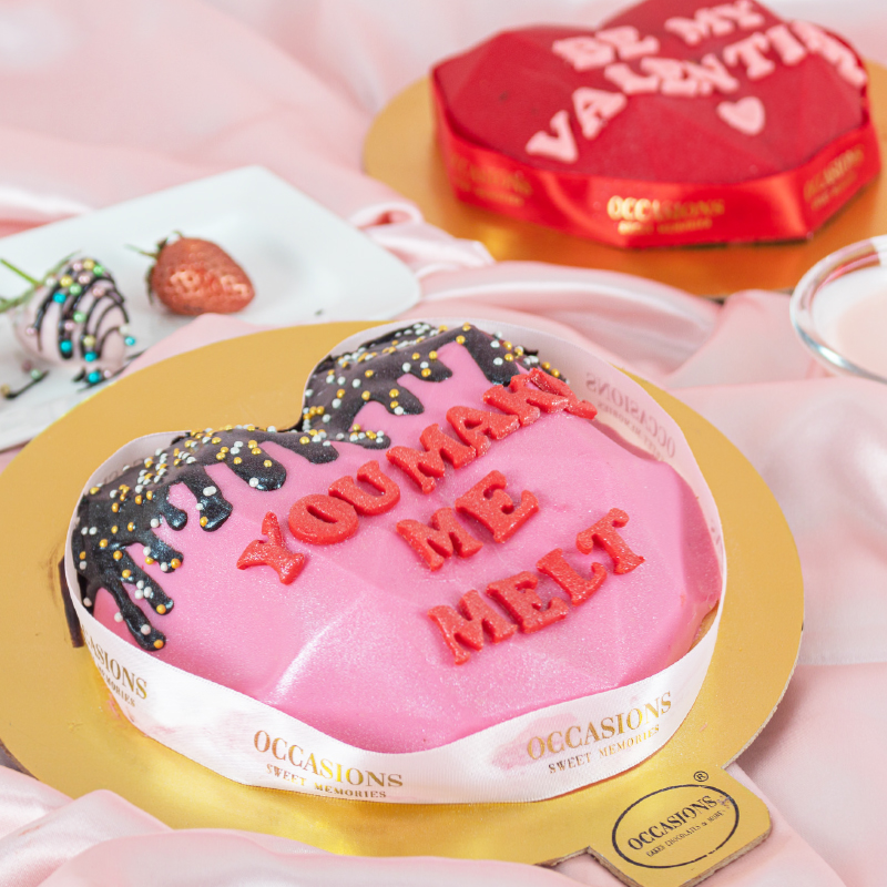 Half Pinata Cake | Small Heart Cake