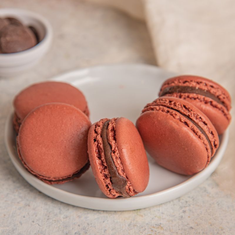 EGGFREE Chocolate Macaron/pc