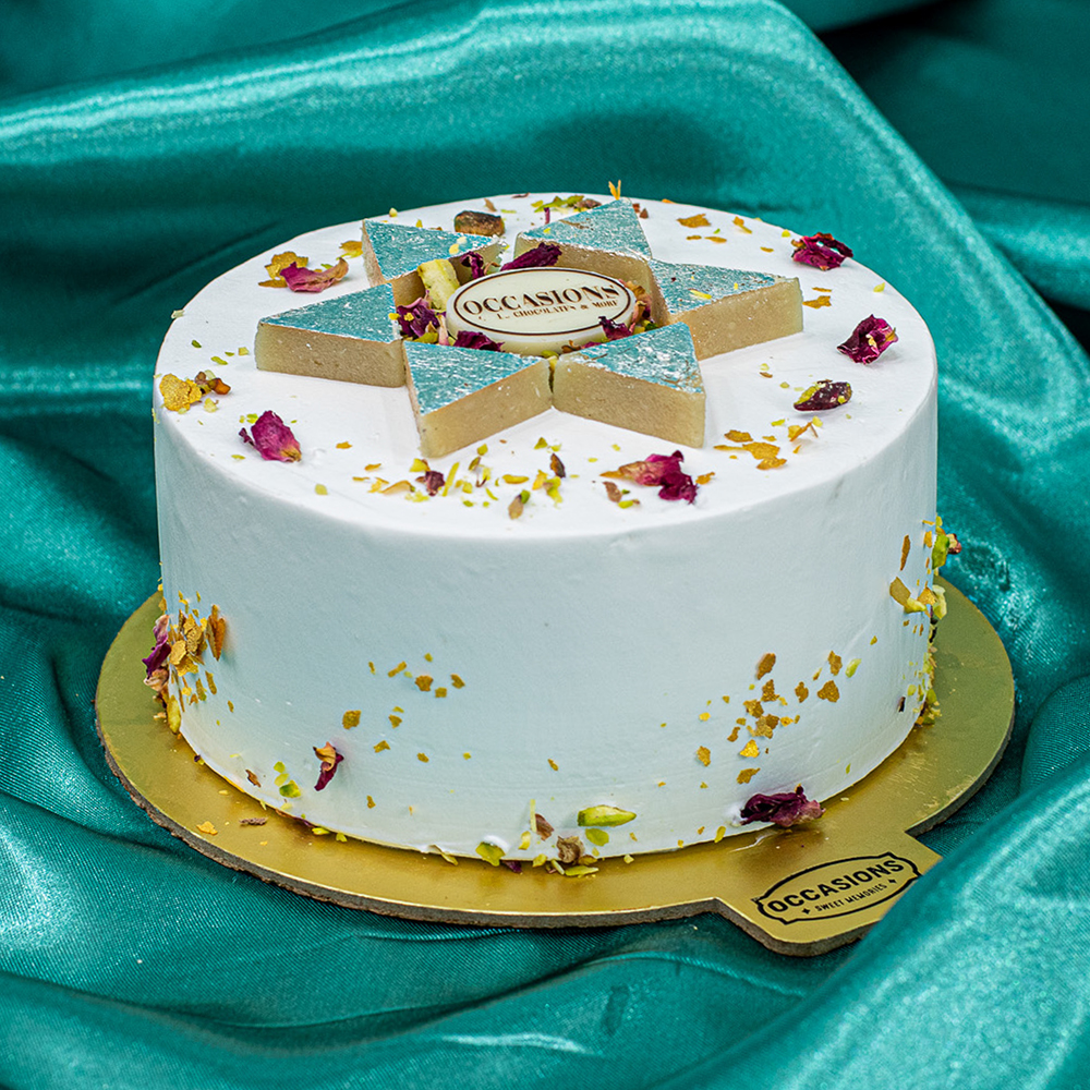 Kaju Katli Bento Cake