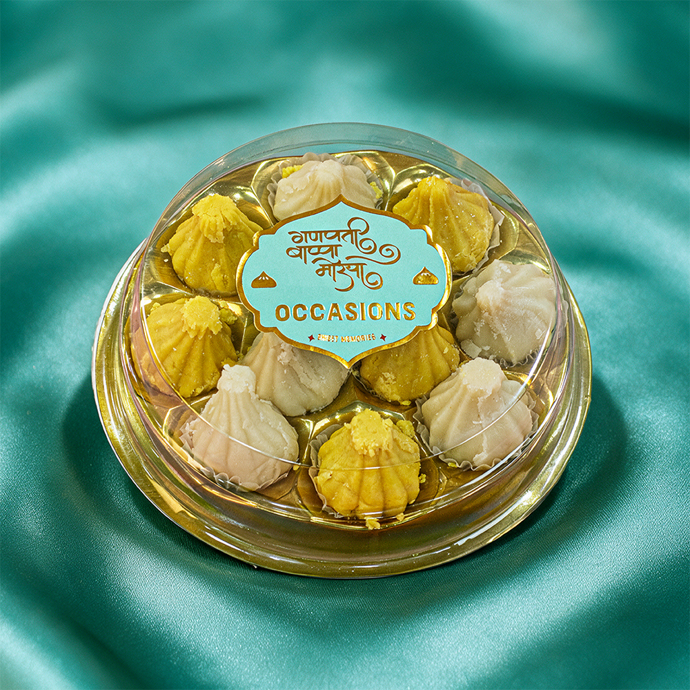 11 Pcs Round Mawa Modak