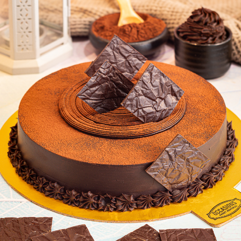 Rich Truffle Cake (New Edition) Eggless