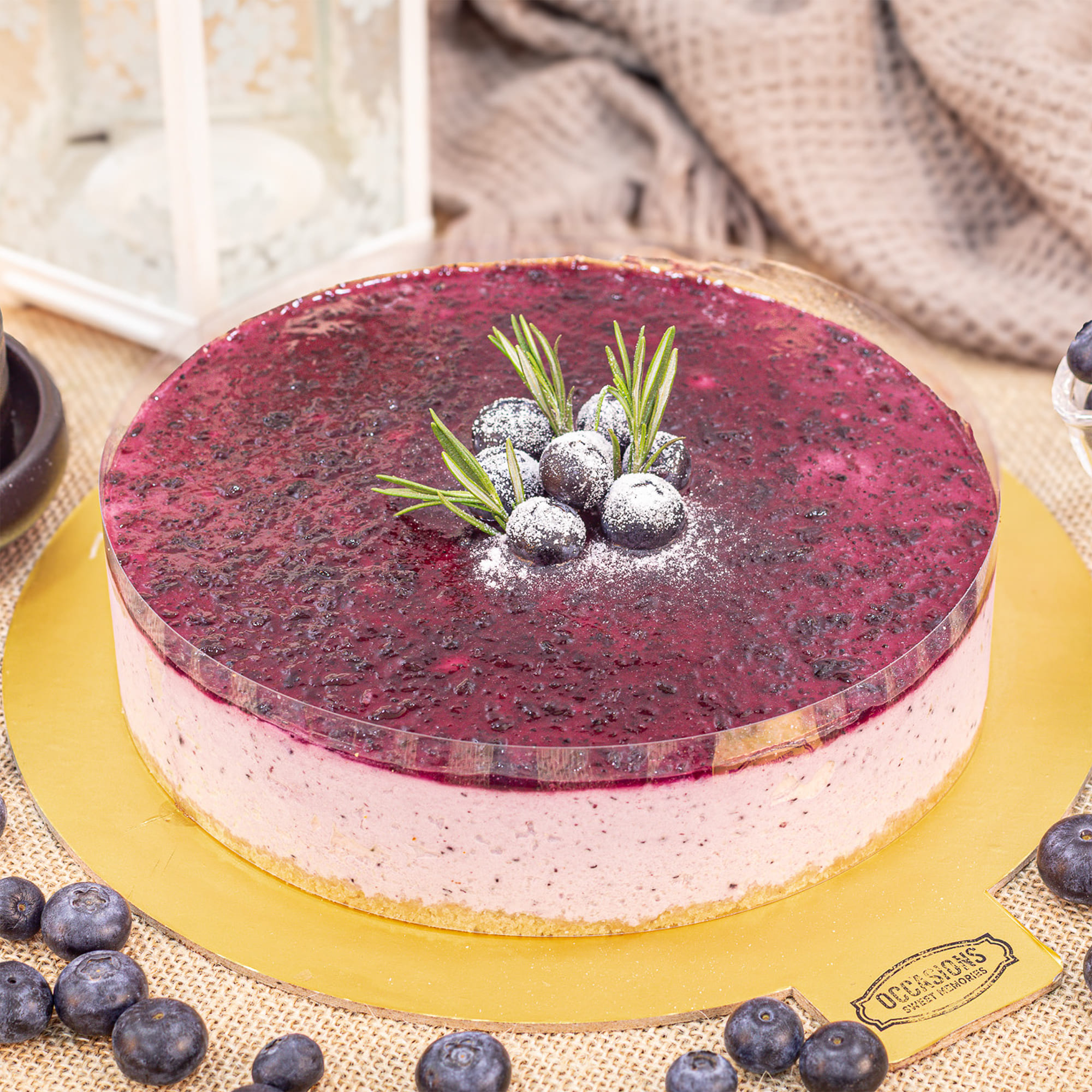 Blueberry  Baked Cheese Cake