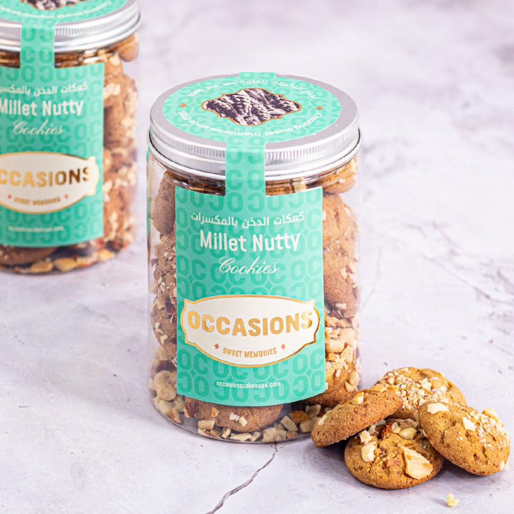 Millet Nutty Cookies